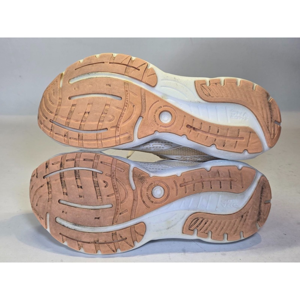 Brooks‎ Glycerin 20 Women's Sneakers Size 9.5 White Ivory Athletic Running Shoes - Picture 6 of 13